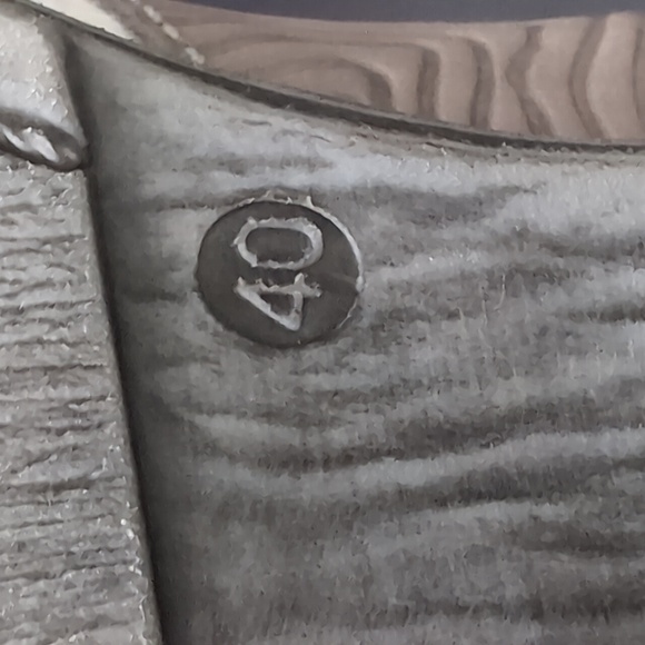 Portofino Women's Gray/White Leather Lace-up Booties With Side Zipper, Size 40. - Picture 8 of 11